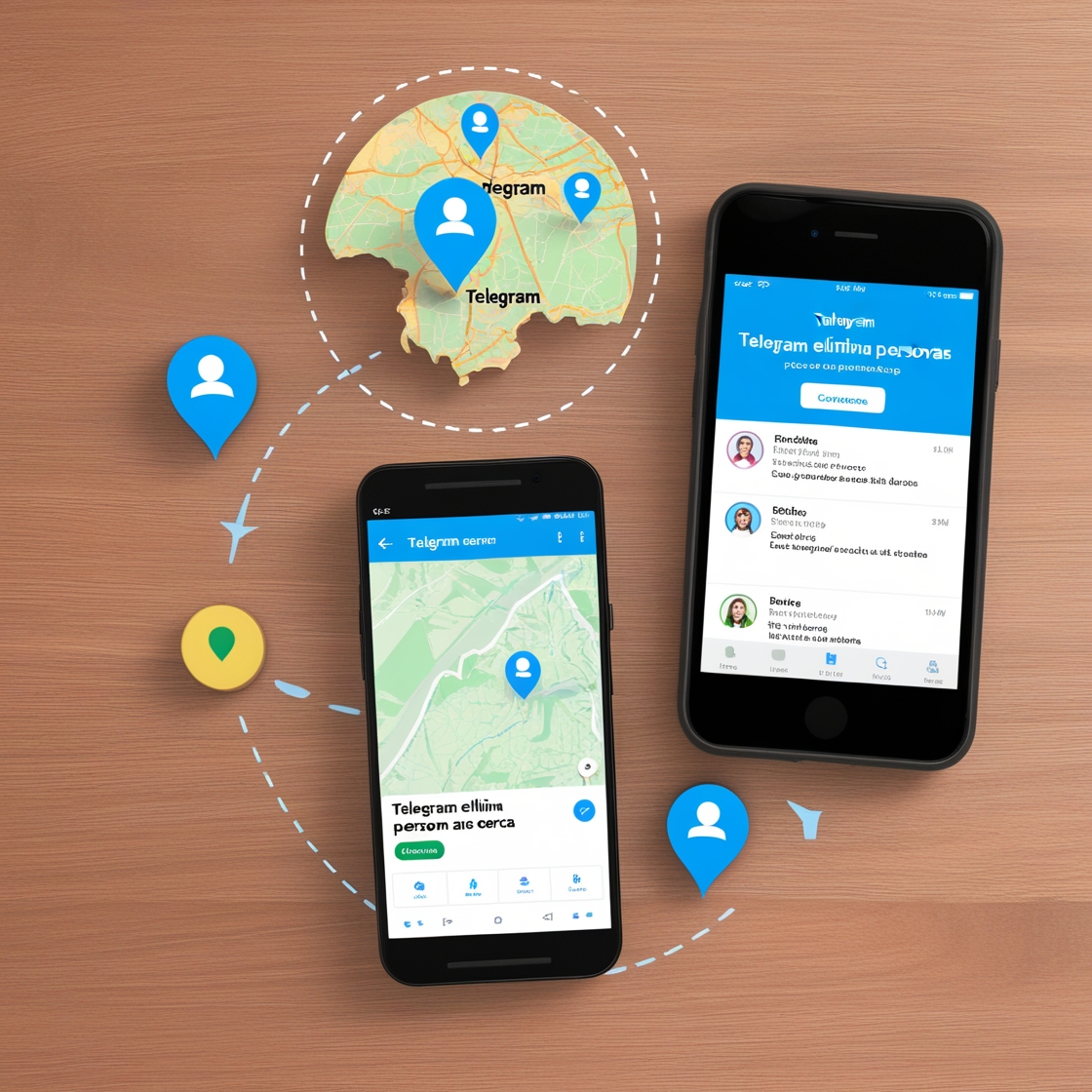 Personas Cerca en Telegram